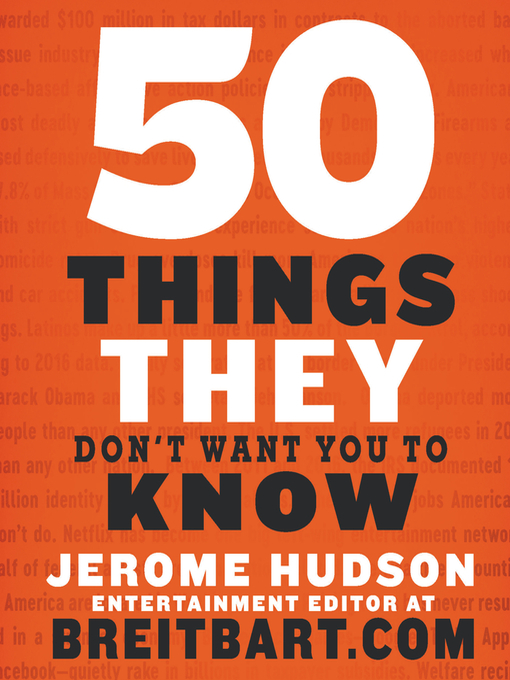 Title details for 50 Things They Don't Want You to Know by Jerome Hudson - Available